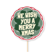 We wish you a merry xmas